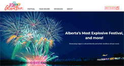 Desktop Screenshot of globalfest.ca