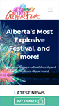 Mobile Screenshot of globalfest.ca